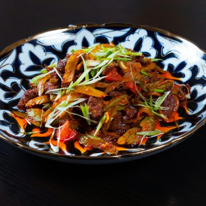 Spicy Lamb Stir Fry