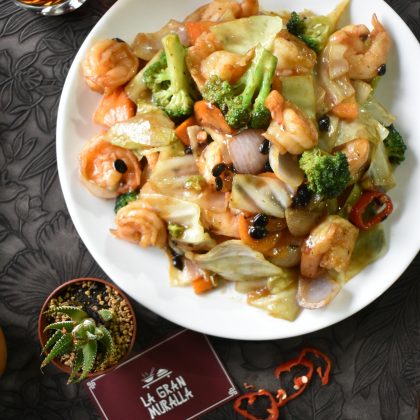 Prawn with Vegetables